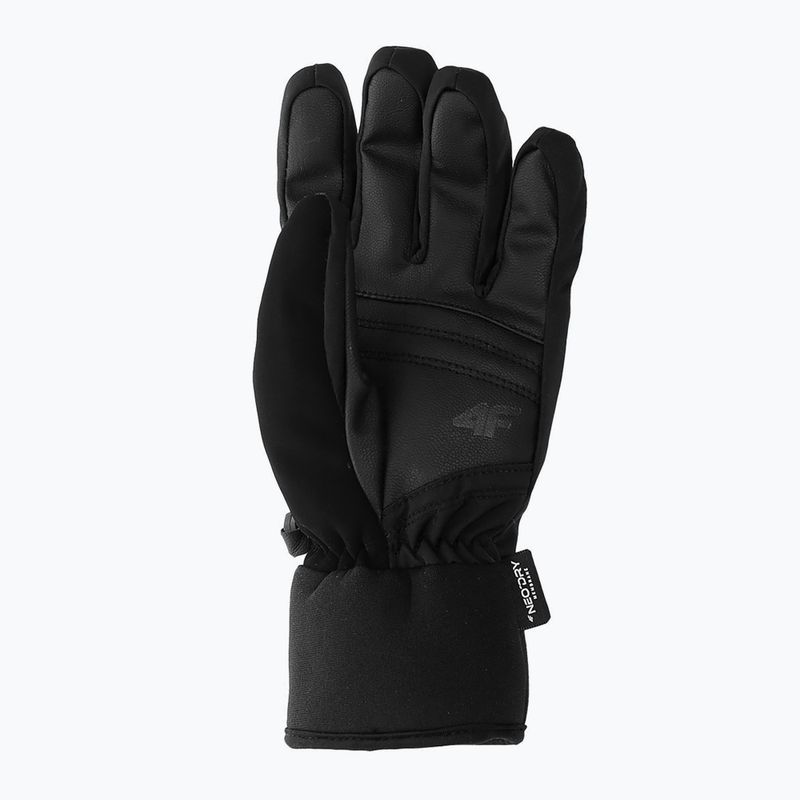 Dámske lyžiarske rukavice 4F black H4Z22-RED004 8