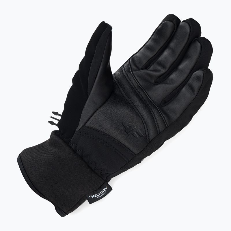 Dámske lyžiarske rukavice 4F black H4Z22-RED004 5