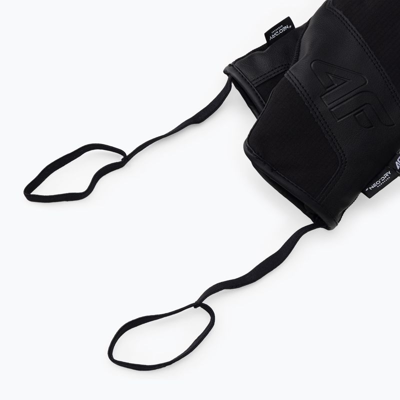 Pánske lyžiarske rukavice 4F čierne H4Z22-REM004 7