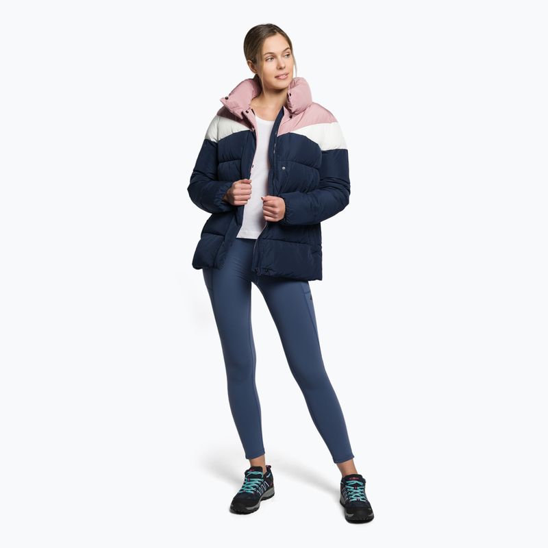 Dámska páperová bunda 4F navy blue H4Z21-KUDP007 2