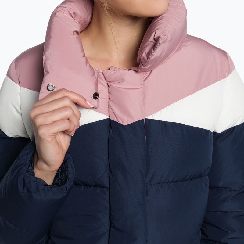 Dámska páperová bunda 4F navy blue H4Z21-KUDP007 6
