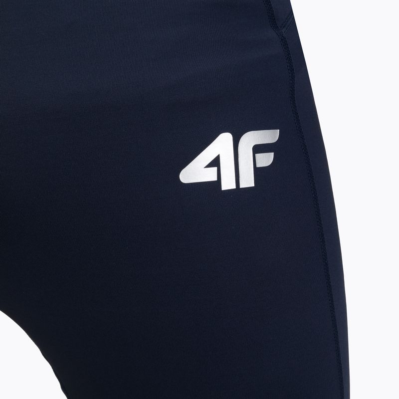 Pánske tréningové legíny 4F Functional tmavomodré S4L21-SPMF53-31S 3