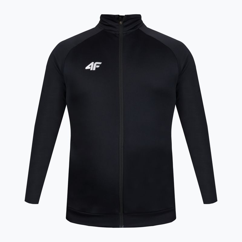 Pánska tréningová mikina 4F Functional Sweatshirt čierna S4L21-BLMF5-2S
