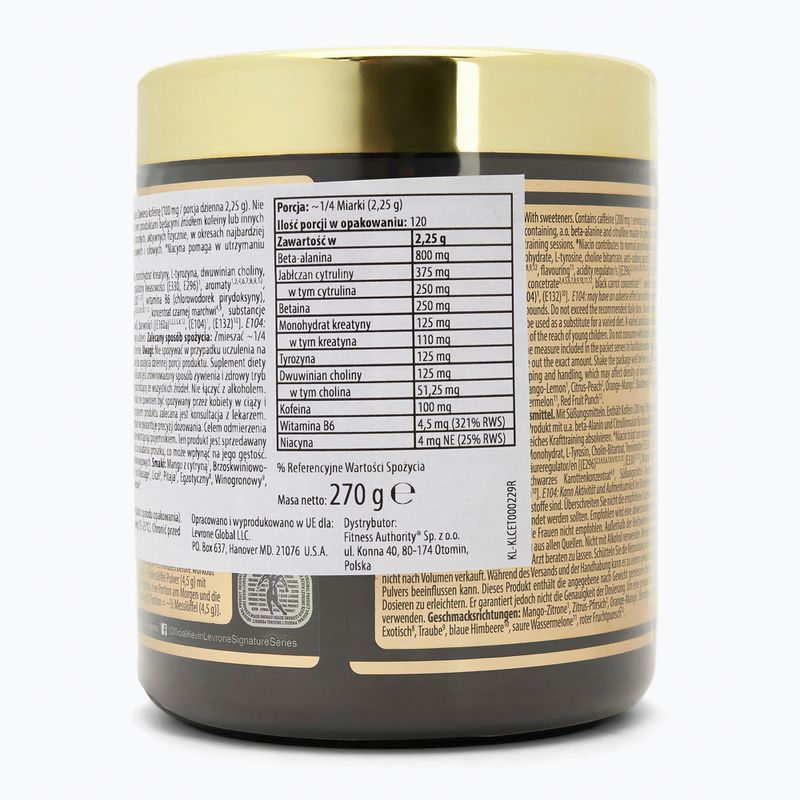 Fitness Authority Levrone Scatterbrain  270 g mango/lemon 2