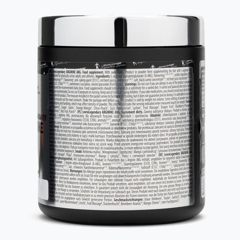 Aminokyseliny Fitness Authority Levrone Legendary Arginine 300 g exotické 3