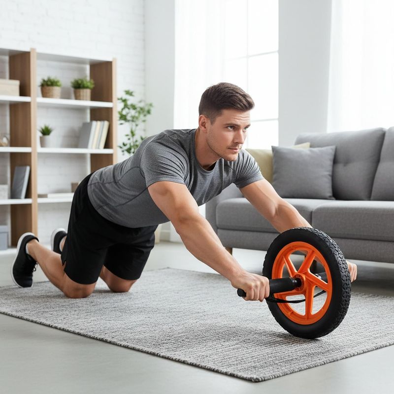 Posilňovacie koliesko Body Sculpture Power BB 712 black/orange 10