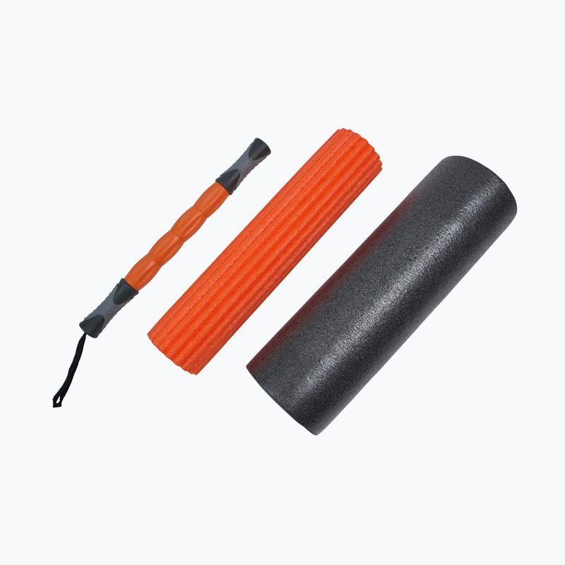 Masážny valec Body Sculpture 3w1 BB 0231 black/orange 3