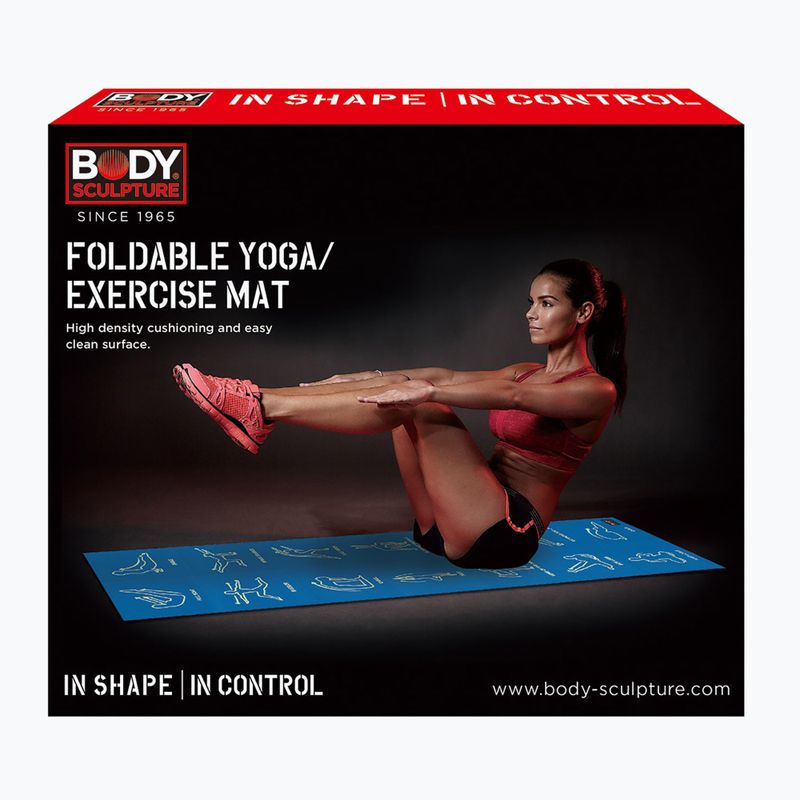 Podložka na cvičenie Body Sculpture BB 8301 4 mm blue 6