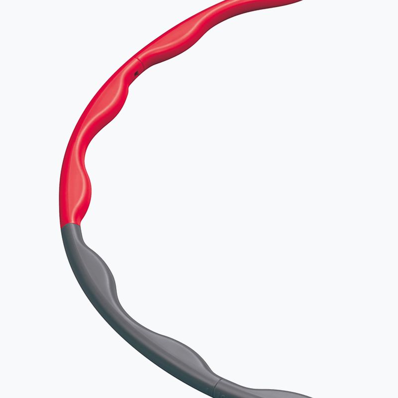 Obruč Hula hoop s masážnymi výstupkami Body Sculpture Bb 6412 grey/red 3
