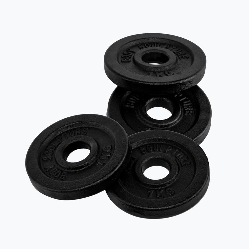 Nastaviteľná činka Body Sculpture Bw 780Lx1 10 kg black 4