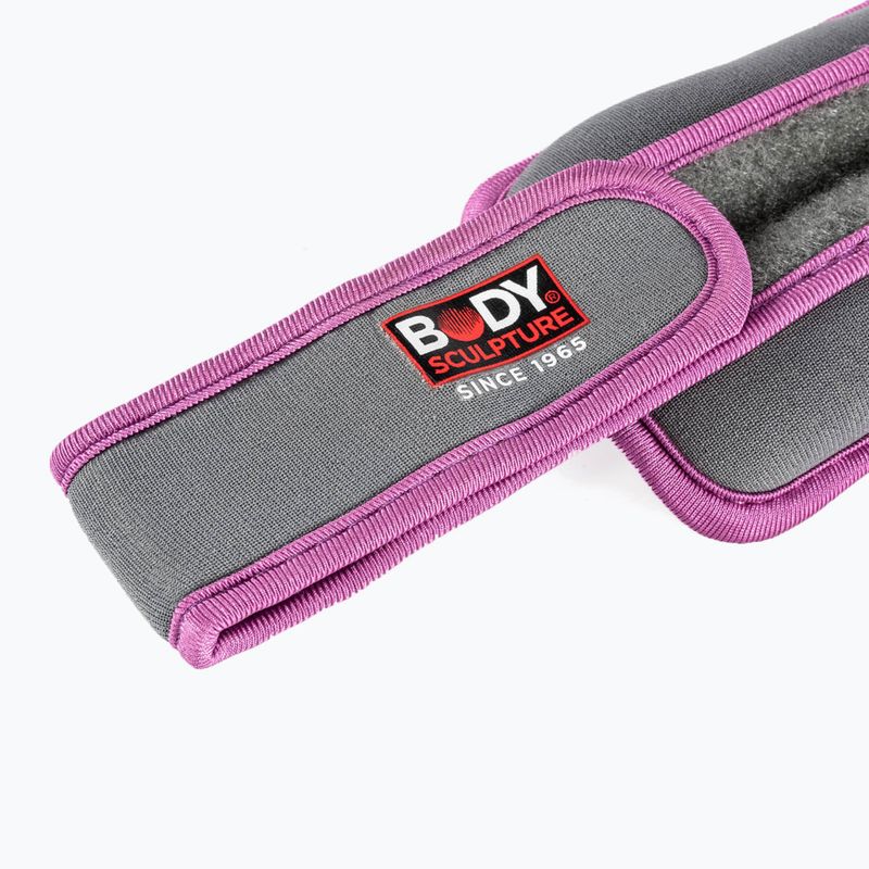 Závažia na zápästia Body Sculpture Bb 2700Uepk 2 x 0,5 kg grey/pink 4