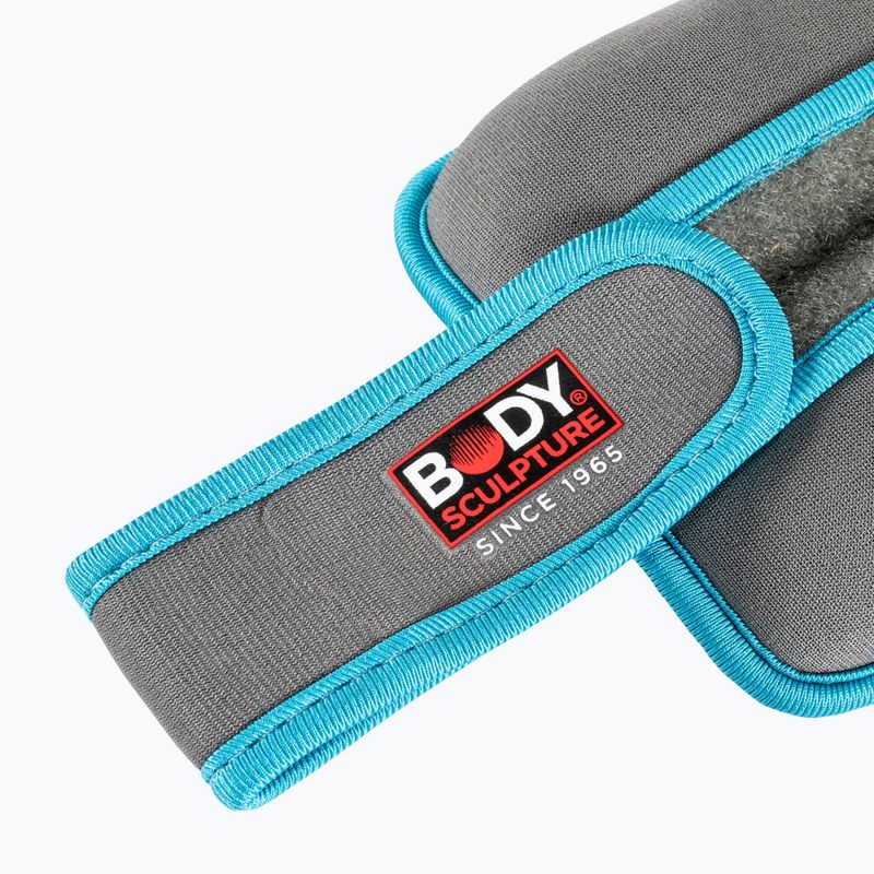 Závažia na zápästia Body Sculpture Bb 2720U 2 x 1,15 kg grey/blue 4