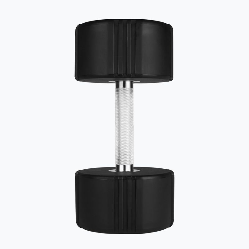 Gumovaná činka Body Sculpture TPU BW 133 18 kg black 3