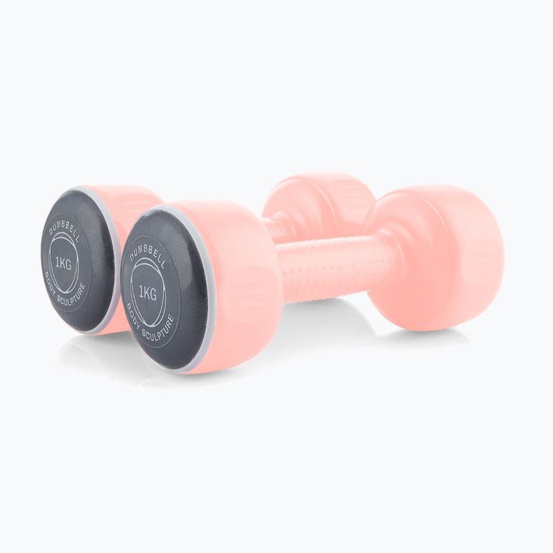 Vinylové činky Body Sculpture Smart Bw 108D peach 2