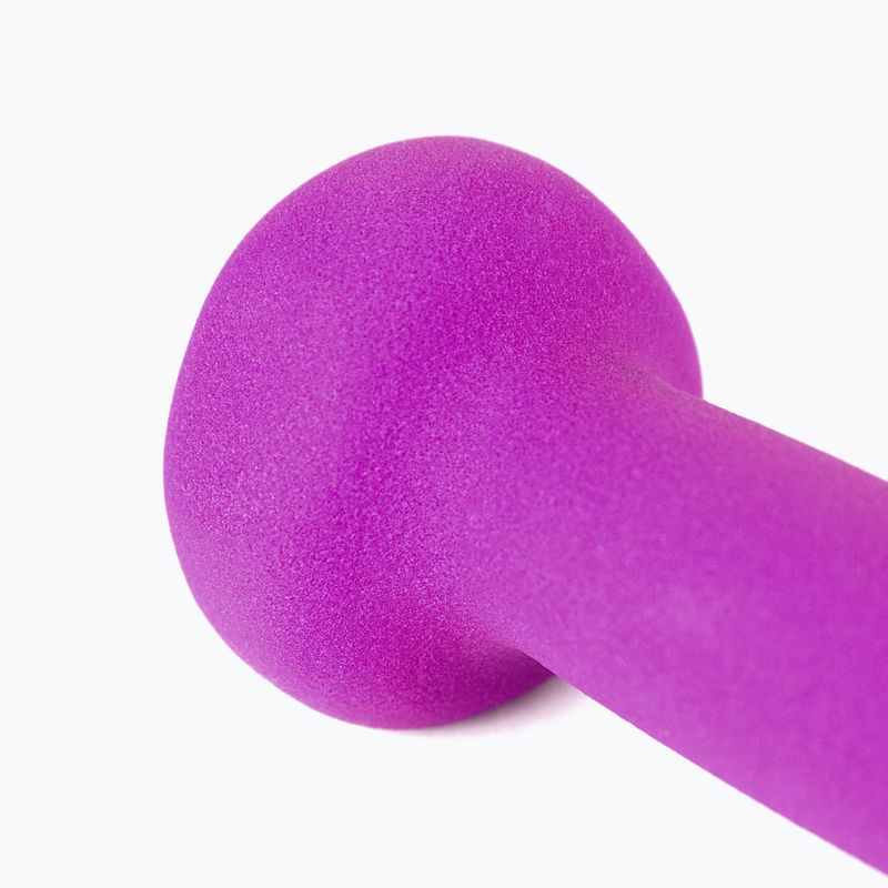 Gumovaná činka Body Sculpture BW 513 z PVC 2 kg purple 6