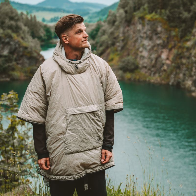 Ponczo OFFLANDER izolované vodotesné šedé 8