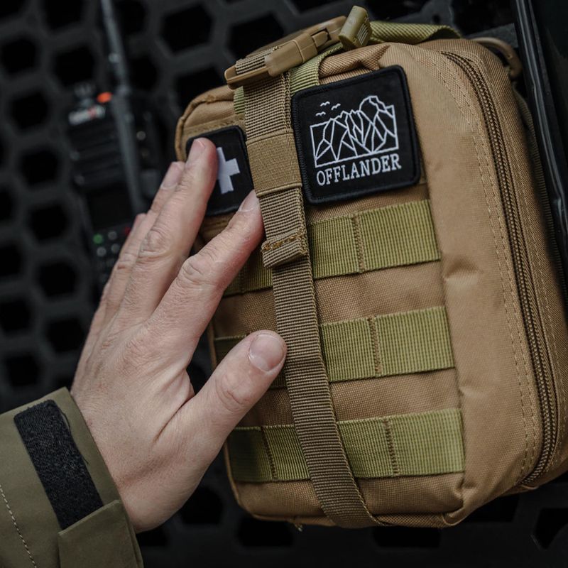 Taktická taška OFFLANDER Molle 3 l khaki 6