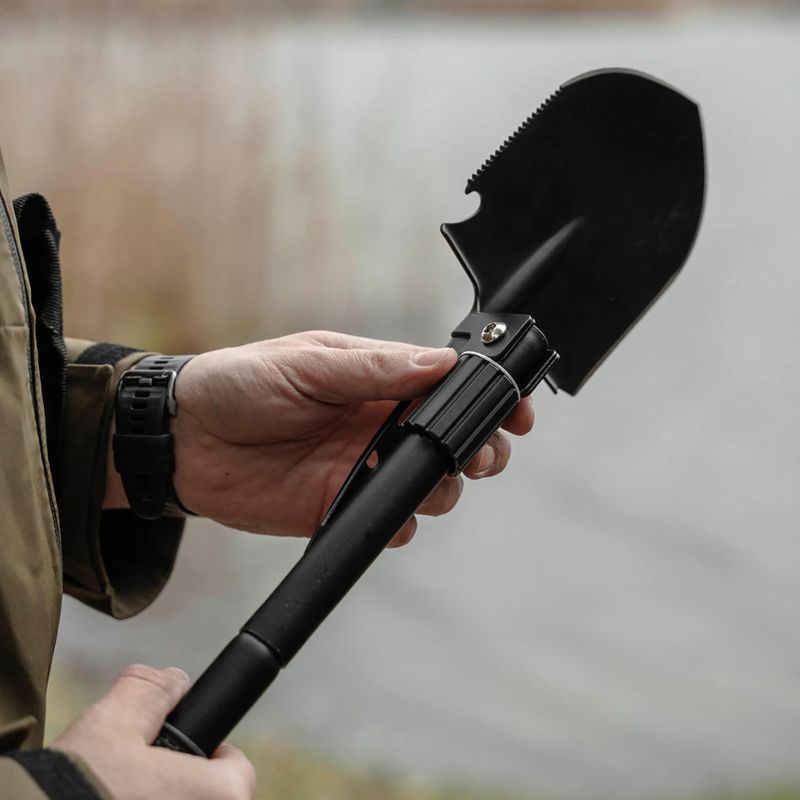 Taktická lopata OFFLANDER 4w1 Small black 8