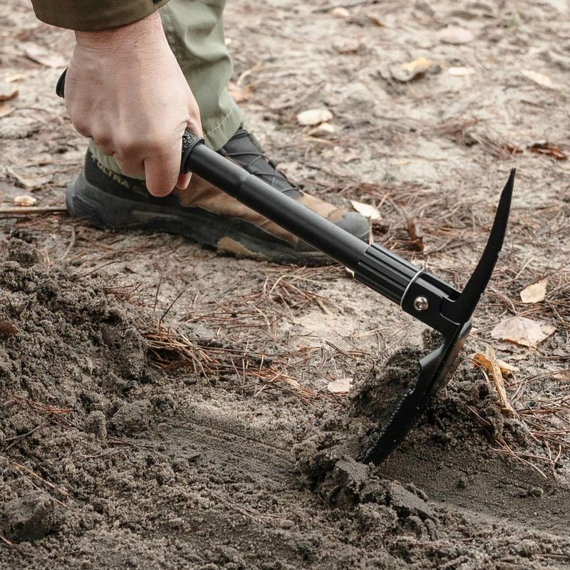 Taktická lopata OFFLANDER 4w1 Small black 9