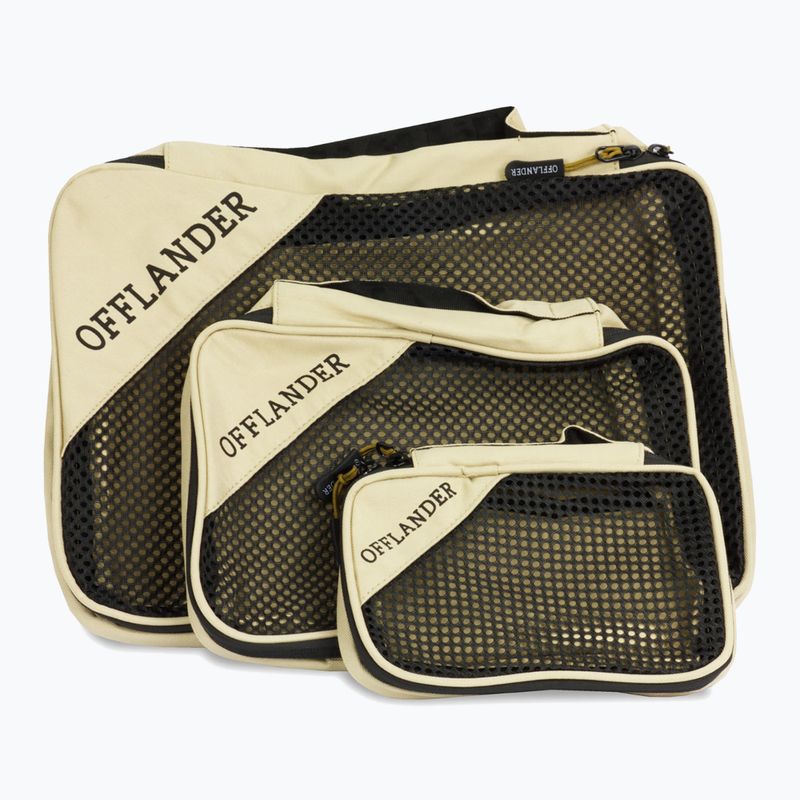 Cestovný organizér OFFLANDER Set 3 pack sand/black 2