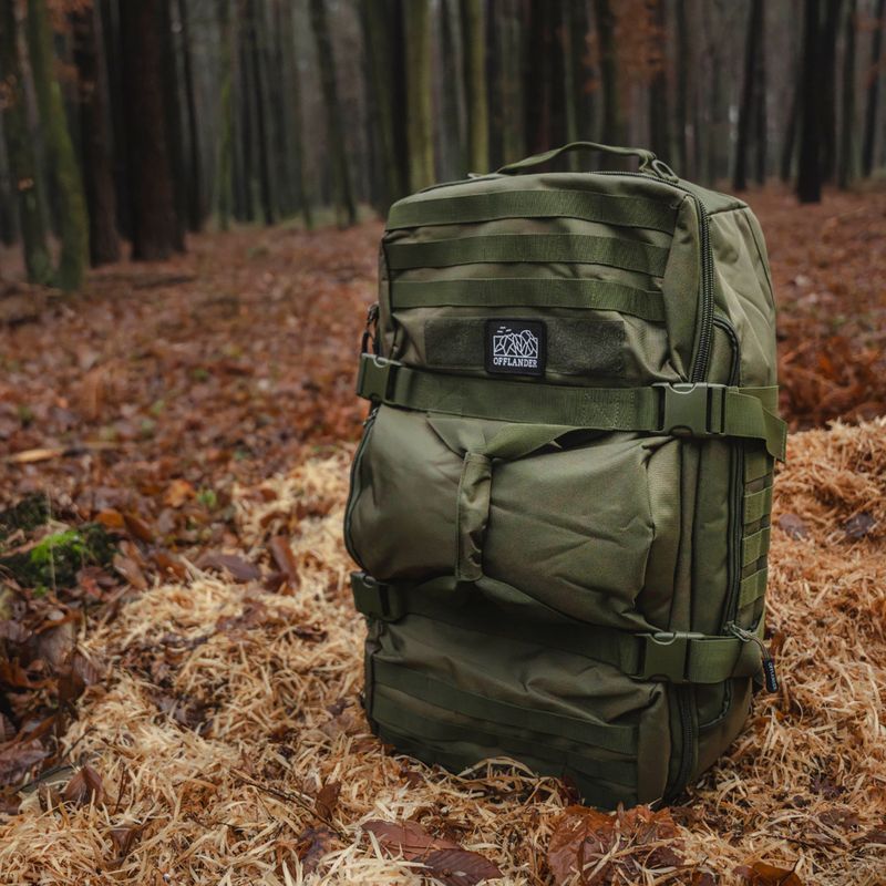 Turistický batoh OFFLANDER Offroad Bag 3w1 54 l green 5