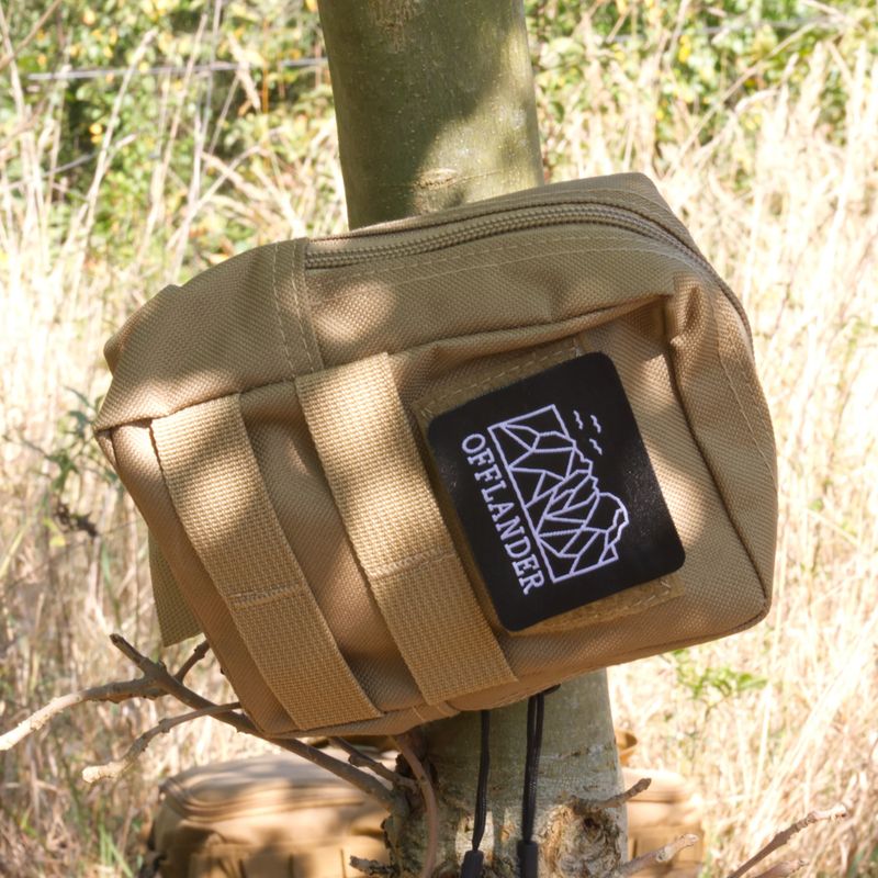 Taktická taška OFFLANDER Molle 1 l khaki 8