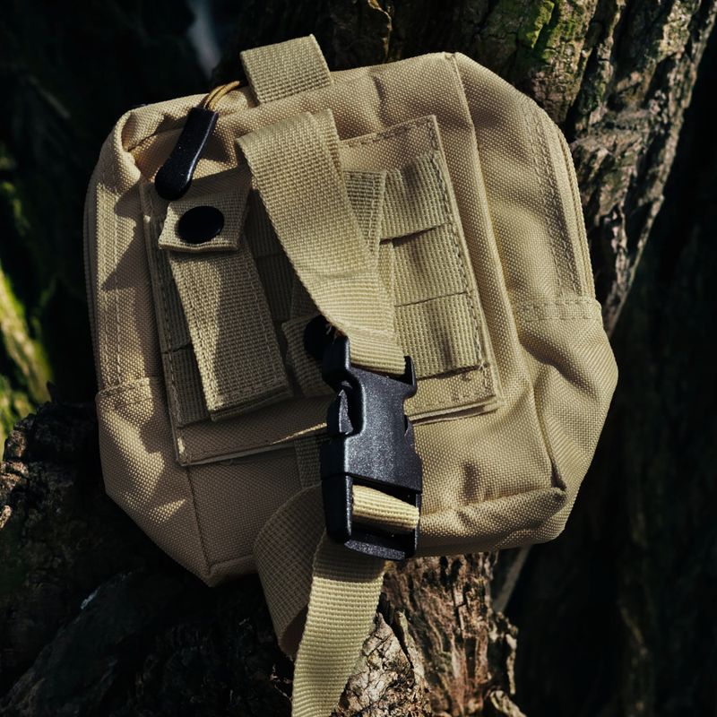 Taktická taška OFFLANDER Molle 1 l khaki 9