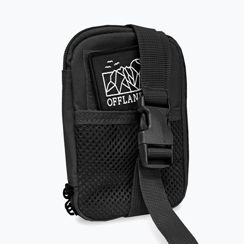 Taktická taška Offlander Molle z rzepem na dokumenty black 2