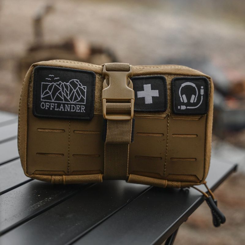 Taktická taška OFFLANDER Molle Powerbank 1 l khaki 4