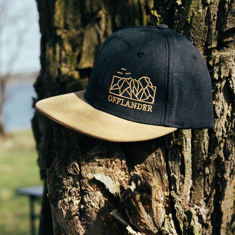 Šiltovka Offlander Snapback black/sand 4
