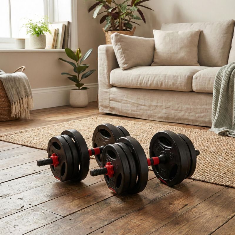 Nastaviteľná činka Body Sculpture Bw 752H 10 kg black 5
