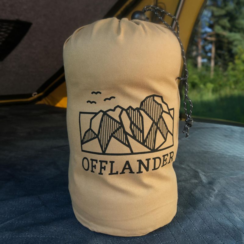 Cestovný vankúš OFFLANDER Pillow sand 5