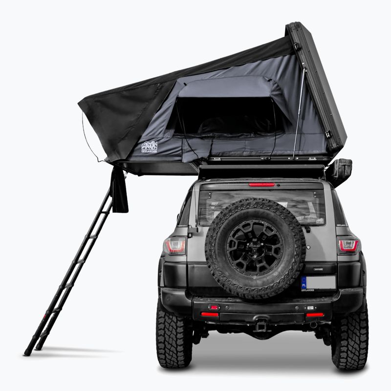 Strešný stan pre 2 osoby OFFLANDER Fold Y 150 black 5