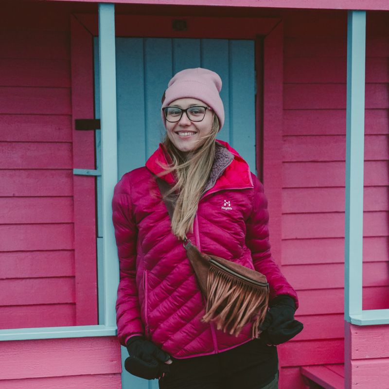 Zimná čiapka Offlander Off_Cacc_60 pink 2