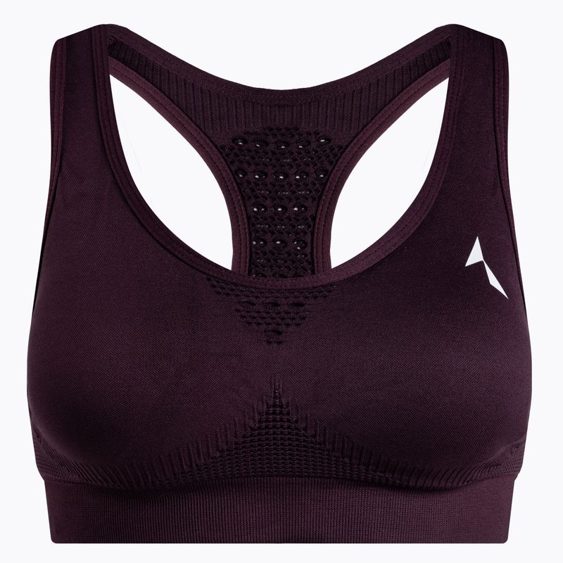 Carpatree Phase Bezšvová fitness podprsenka bordová CP-PSB-BU