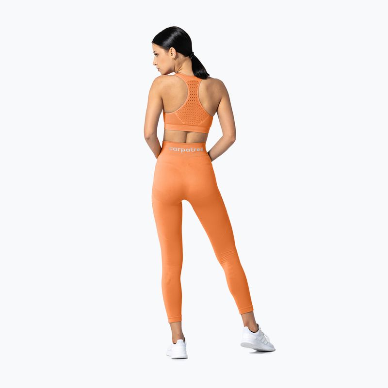 Dámske legíny Carpatree Phase Seamless orange CP-PSL-PE 5