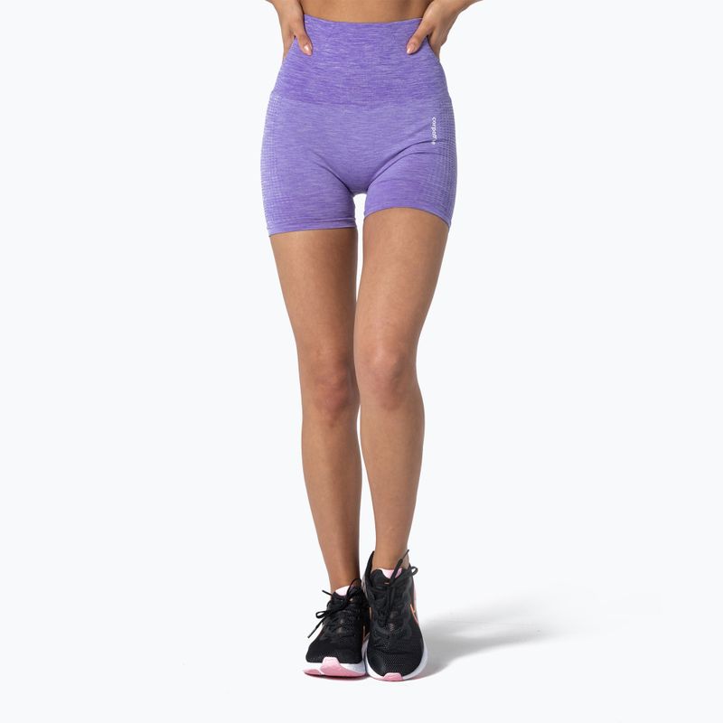 Dámske bezšvové šortky Carpatree Model One purple SSOC-C