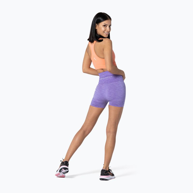 Dámske bezšvové šortky Carpatree Model One purple SSOC-C 5
