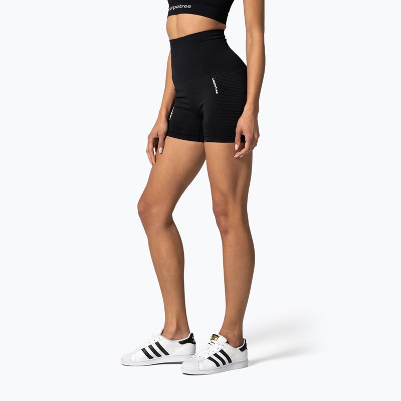 Dámske bezšvové šortky Carpatree Model One black SSOC-C 2