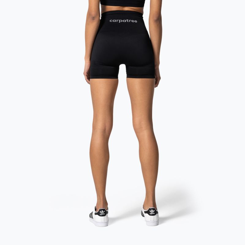 Dámske bezšvové šortky Carpatree Model One black SSOC-C 3