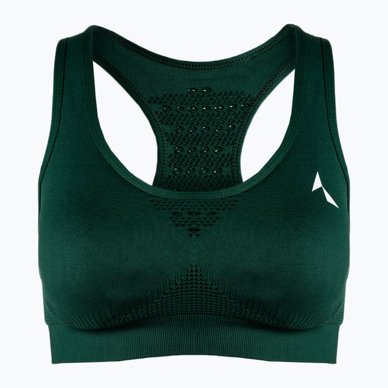 Carpatree Phase Seamless zelená fitness podprsenka CP-PSB-BG