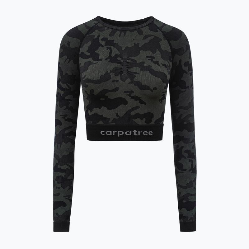 Dámsky tréningový top Carpatree Camo Seamless green 5