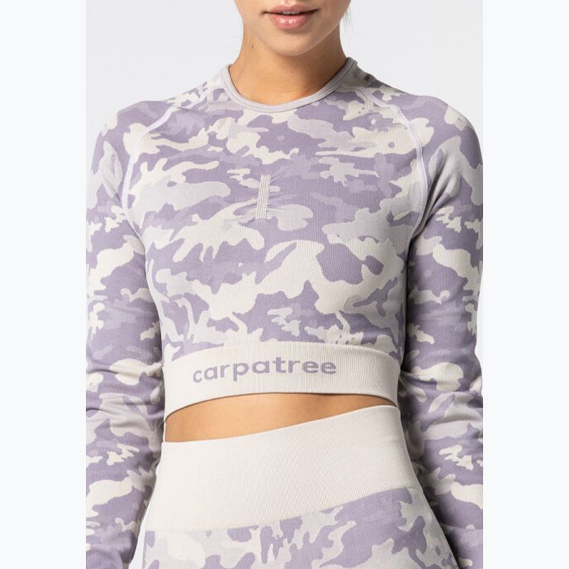 Dámsky tréningový top Carpatree Camo Seamless purple 4