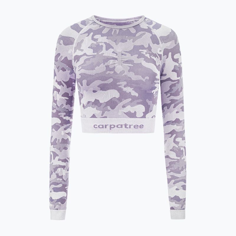 Dámsky tréningový top Carpatree Camo Seamless purple 5