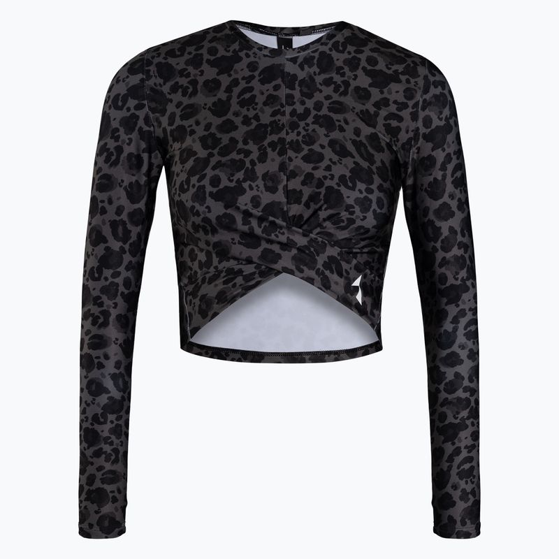 Dámske tričko Carpatree Gaia Thermoactive Panter LS black/grey