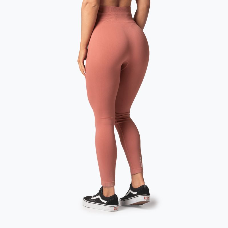 Dámske tréningové legíny Carpatree Arcade Seamless pink/canyon rose 2