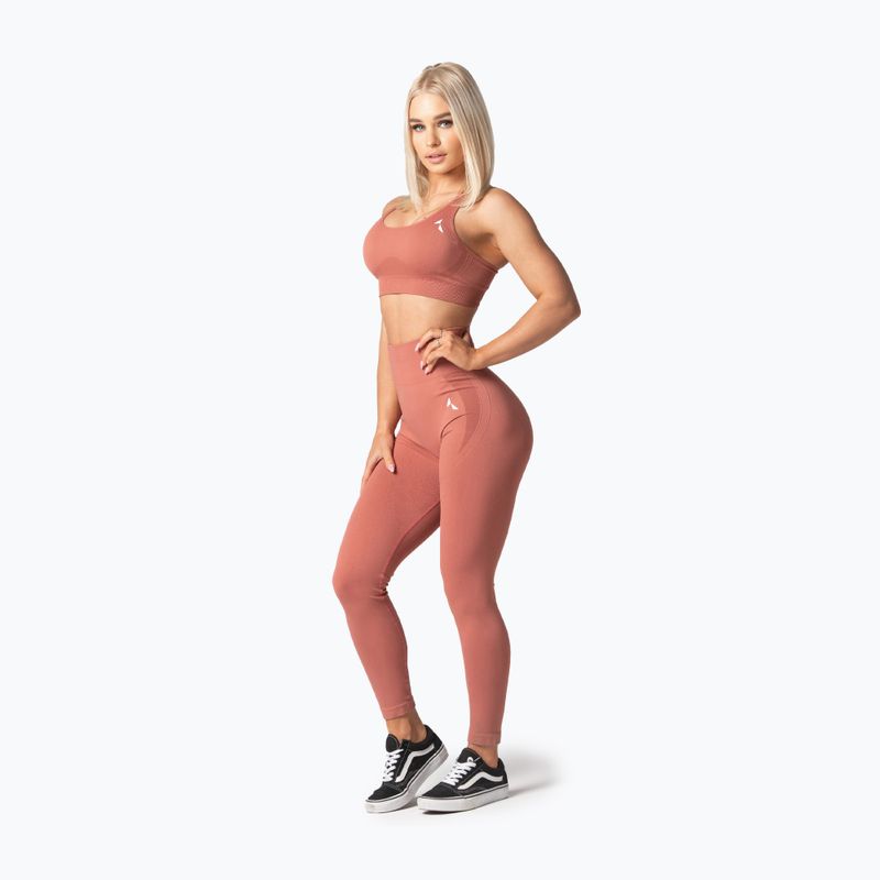 Dámske tréningové legíny Carpatree Arcade Seamless pink/canyon rose 3