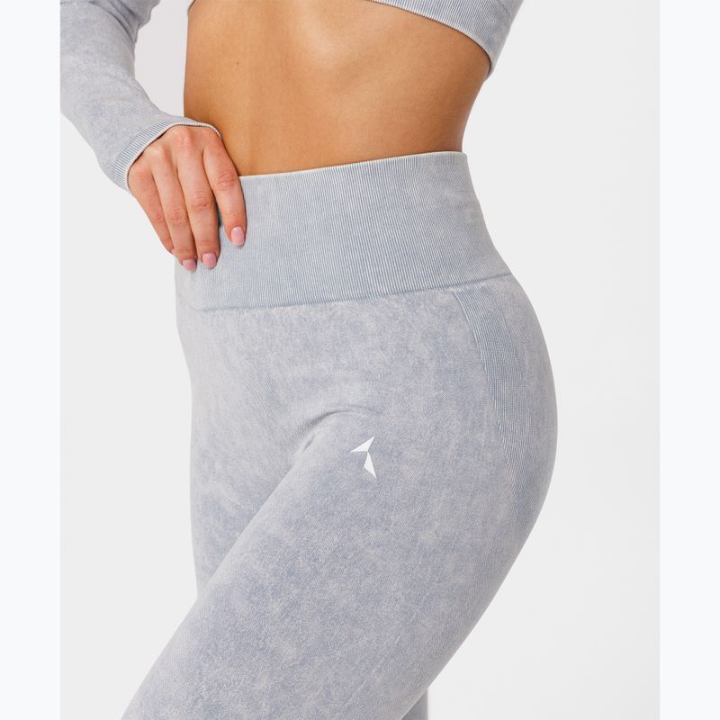 Dámske tréningové legíny Carpatree Yasmine Seamless blue stone wash 6