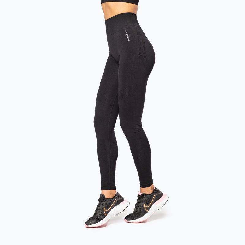 Dámske tréningové legíny Carpatree Vibe Seamless black 3