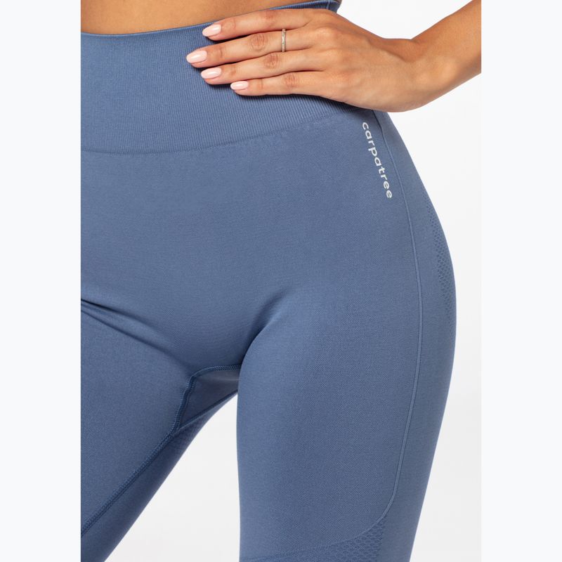 Dámske tréningové legíny Carpatree Vibe Seamless blue 4